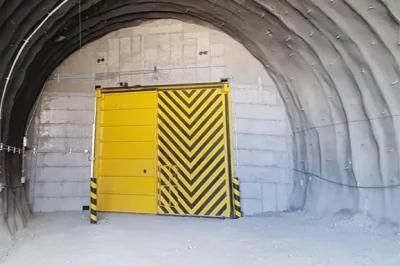 New Design High Pressure Hydraulic Z Type/U Type Ventilation Door/Megadoor Mine Door for ...