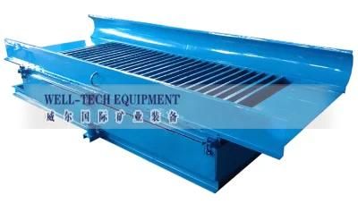 Vibrating Sluice Box for Alluvial Gold Processing Plant Trommel Washing Plant