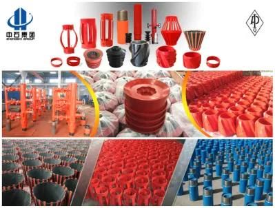 Spiral Blades Composite Centralizer with Metal Rings