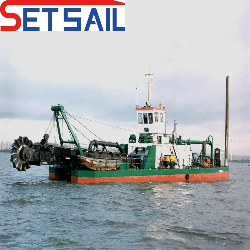 Hydraulic Diesel Engine /Electric Motor Power /Anchor Boom/River Sand Pump/ Cutter Suction Dredging Equipment Used in River and Lake