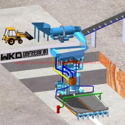 Xkj1545 Rotary Trommel Scrubber for Clay Alluvial Gold Diamond Mining