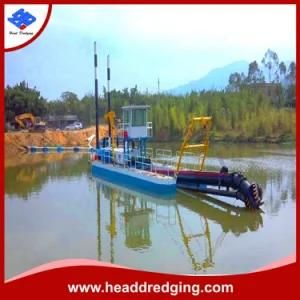 Head Dredging Sand Dredging Machine, Cutter Suction Dredger for Sale