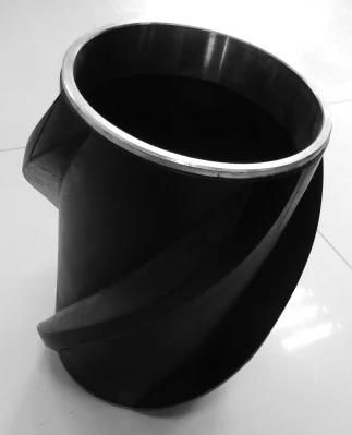 Nylon Spiral Blade Solid Rigid Centralizer with Set Screws