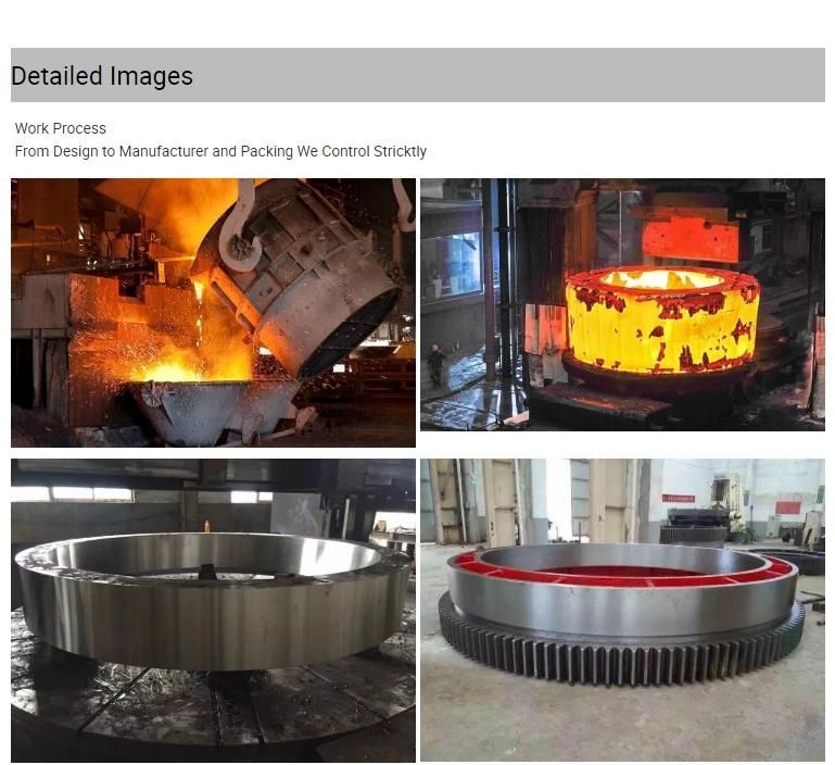 Gear for Mining Industry Casting Steel Girth Gear