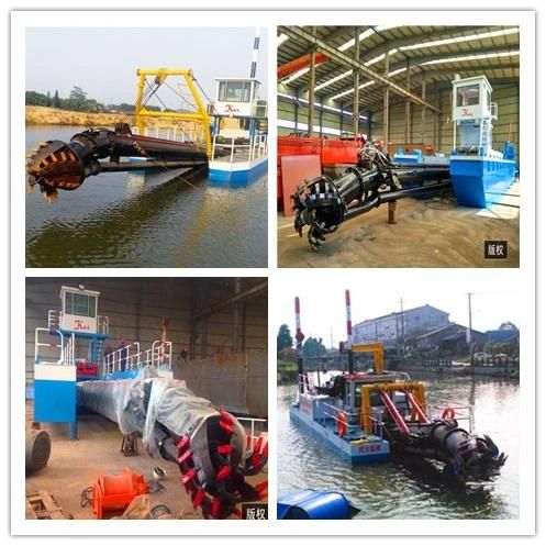 Mining Machinery Gold Mining Dredge Cutter Suction Dredger for River Sand Dredging/Expansion/Deepening