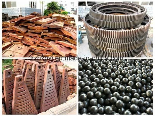 2400*8000 Ball Mill Dry Grinding Process for Limestone Powder