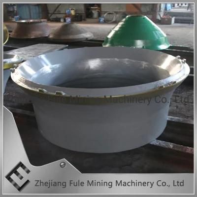 High Manganese Casting Steel Bowl Liner for Crusher