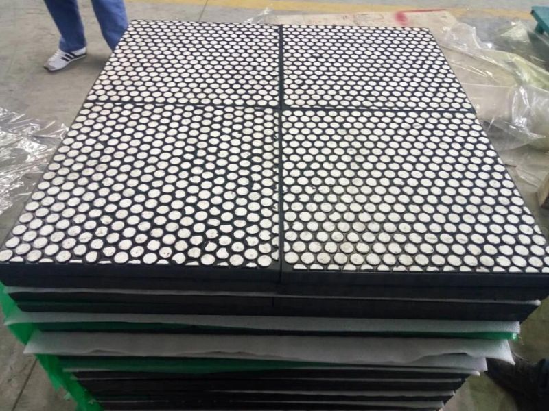Wear Resistant Ceramic Rubber Wear Lining Plate