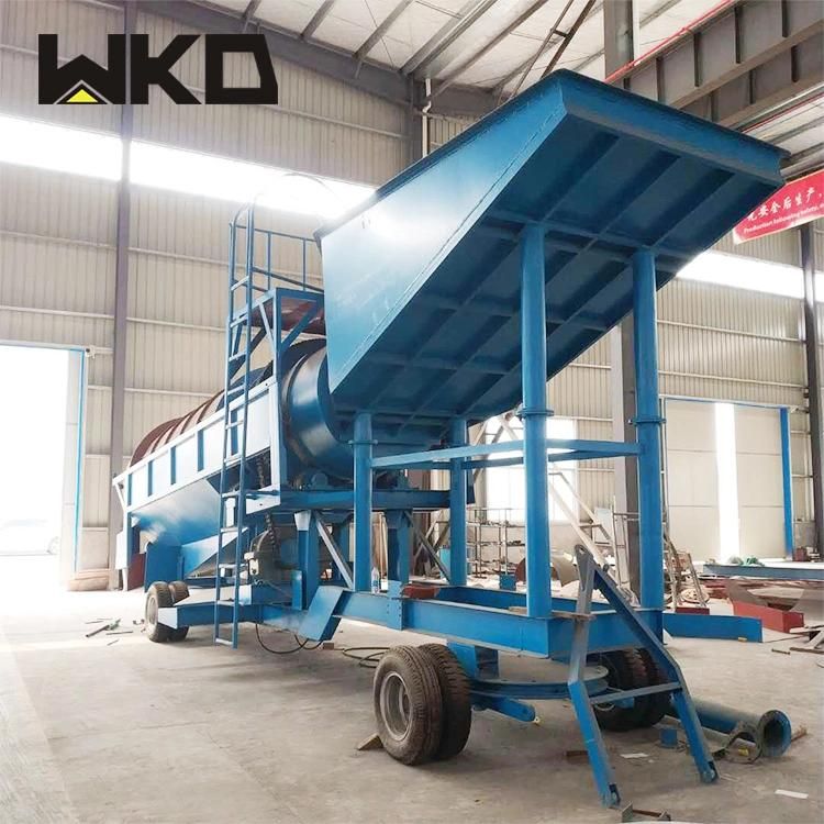 Mining Equipment Washing Machine Trommel Screen for Alluvial Gold Washing