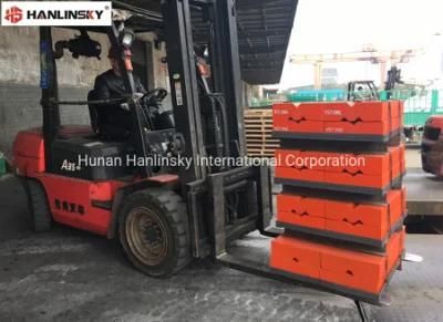 Top Chinese Foundry High Manganese Steel Mn13cr2 Mn18cr2 Blow Bar for Crushing Machinery ...