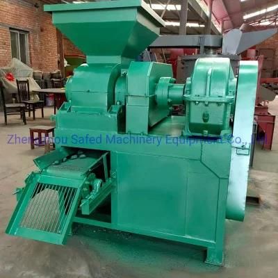 Strong Briquette Ball Press Machinery Small High Density Roll Type Ball Press Briquetting ...