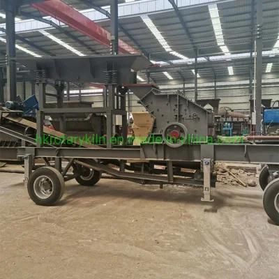 High Efficiency Fine Mobile Crusher Stone Machine/Plant Prices Mobile Crusher for Sale