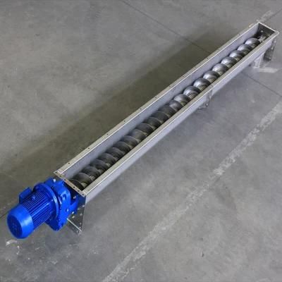 Factory Price Trough Shaped Sand Screw Feeder Spiral Screw Conveyor