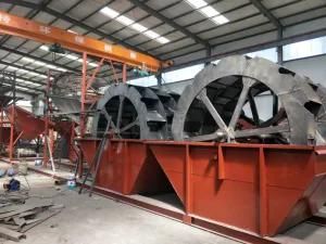 200tph Sand Washing Plant for Sea Sand Using Screw &amp; Wheeled Sand Washer