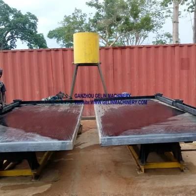 100tph Alluvial River Sand Gold Slurry Processing Plant