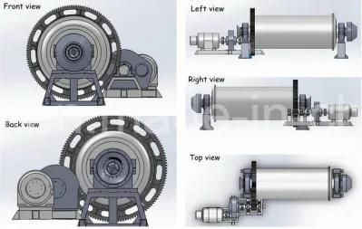 Hot Sale Gold Mining Ball Mill Machine