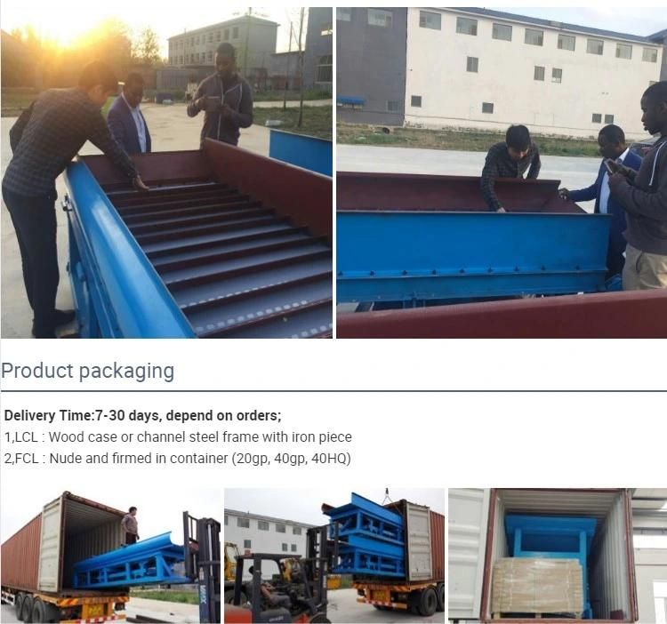 River Gold Sluice Box with Capacity of 50 Tons Per Hour