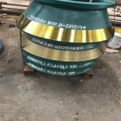 Nordberg HP300 Cone Crusher Wear Parts Plate Mantle and Concave N55208282