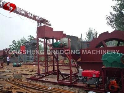 Chain Bucket Sand Dredger
