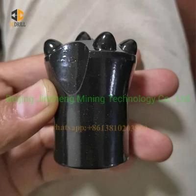 Rock Drilling Tools/Tapered Button Bits 11 Degree 32mm-42mm 7 Buttons