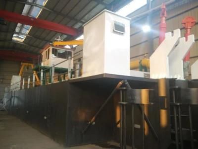 Hydraulic 16 Inch Cutter Suction Sand Dredger Is Dredging in The United States