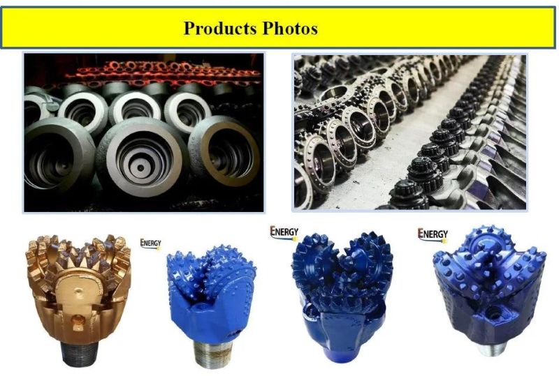 Rock Drilling Rigs 6 Inch TCI Tri-Cone Drill Bits API Spec IADC 527