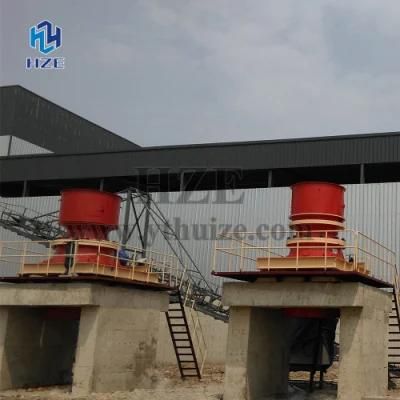 Gold Mining Rock Crushing Facility Hydraulic Cone Crusher of Mineral Processing Plant