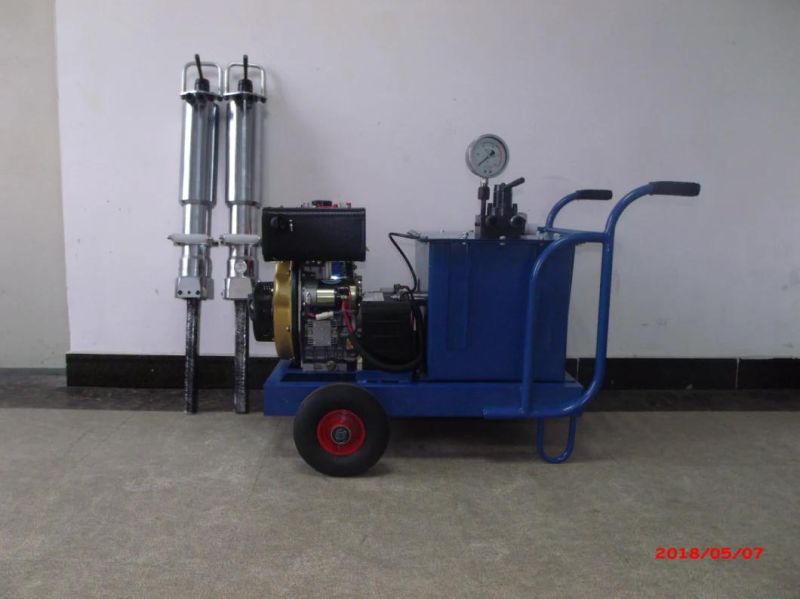 Pd 250 350 450 Hydraulic Rock Splitter Concrete Splitters Demolition
