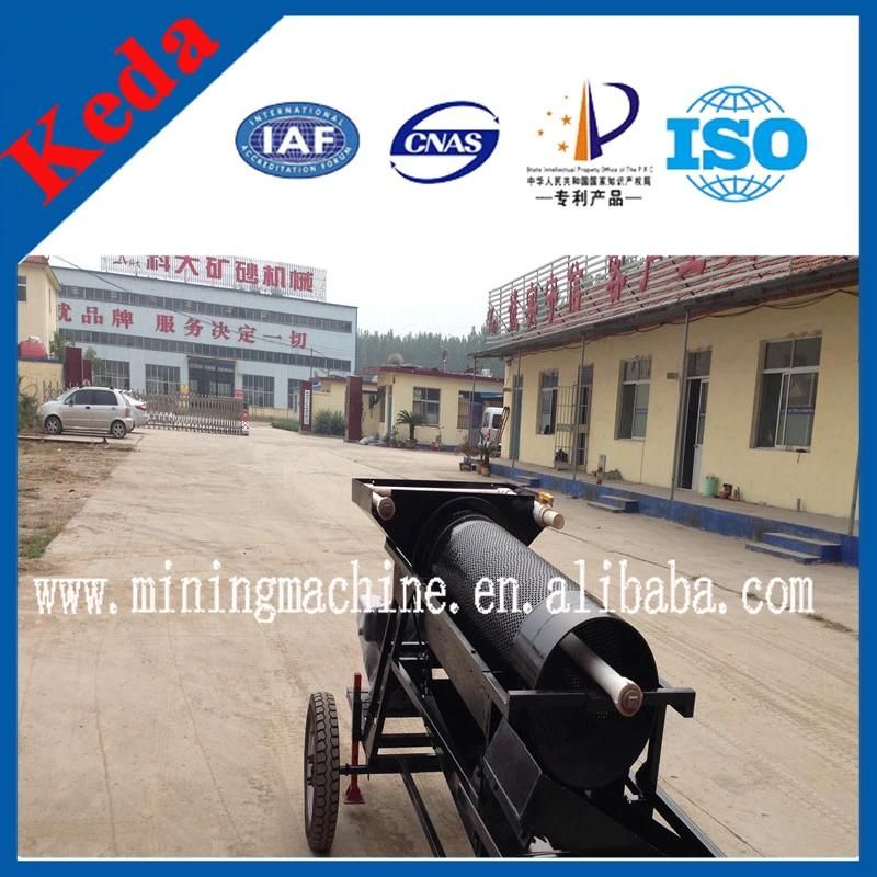 1-5 Tph Portable Small Gold Washing Plant for Africa for Private Mining