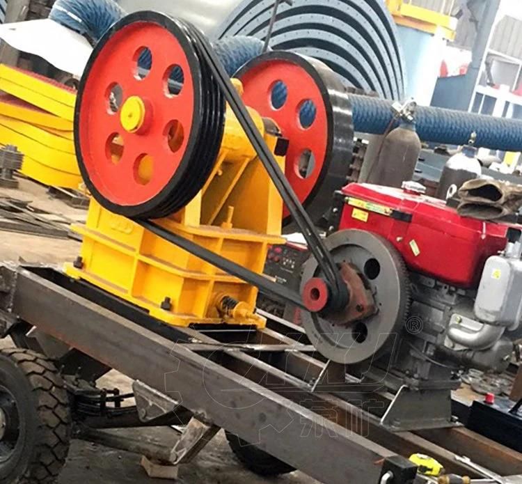 Mobile Jaw/Portable/Impact/Cone/Hammer/Roller/Stone/Rock/Limestone/Granite Crusher