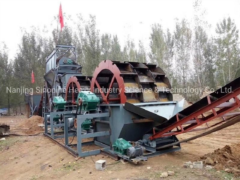 Cheap Stable Wheel Bucket Sand Washing Machine