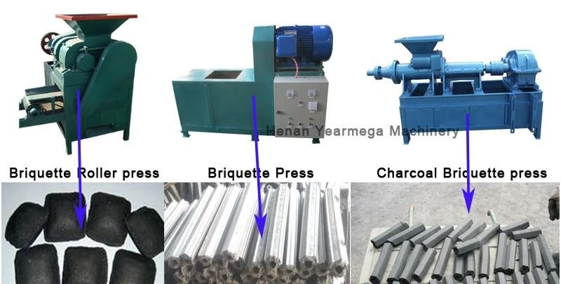 China Fuel Production Industry Roller Press Charcoal Ball Making Machine