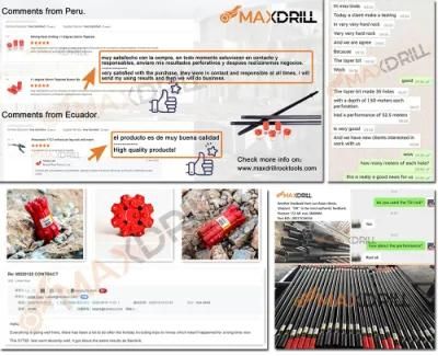 Maxdrill 33mm Taper Button Bit for Rock Drilling Tools