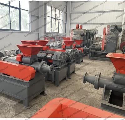 Factory Price CE Coal Pellet Making Extruder Coconut Shell Sawdust Charcoal Briquette ...