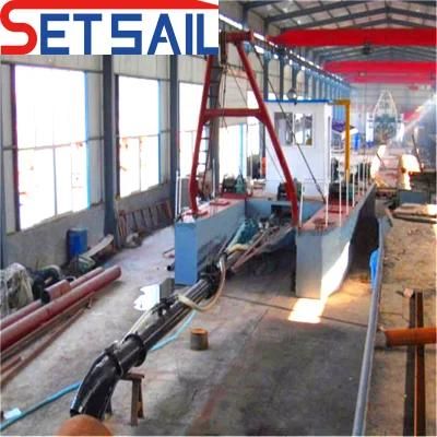 Jet Suction Mud Dredger with High Pressure Water Pump