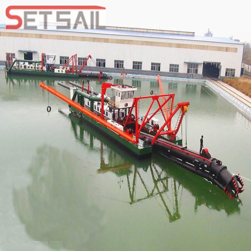River Sand and Mud Suction Dredger with Cutter Head