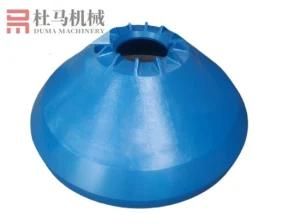 High Manganese Steel Cone Crusher Wear Parts Mantle Concave for Sale China