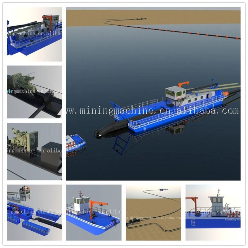River Sand Pump Dredger, Sand Pump Dredger Machine