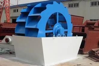 Stone Dust Sand Washing Machine, Bucket Wheel Sand Washer