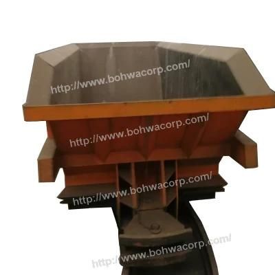 Curved Rail Single Side Tipping Dumping Mine Wagon