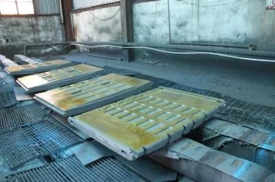 High Manganese Steel Mn13cr2 Xt710 Jaw Plate Tooth Plate Suit Jci-Kpi-Telsmith Jaw Crusher