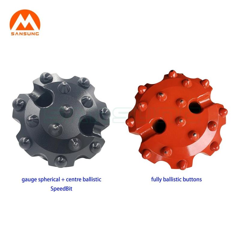 150~160mm Micro Pile for Solar System Installation Borehole Rock Drilling DTH Button Bit DHD350 Cop54