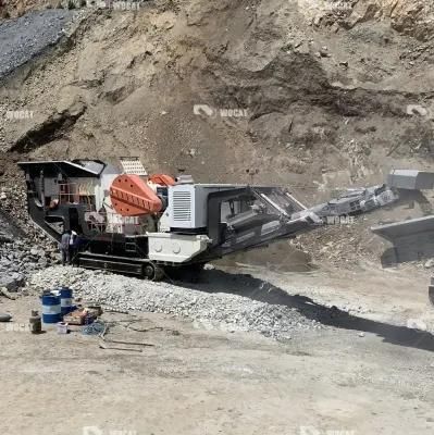 Primary Limestone Granite Basalt Mining Mobile Jaw Crusher (SC106L)