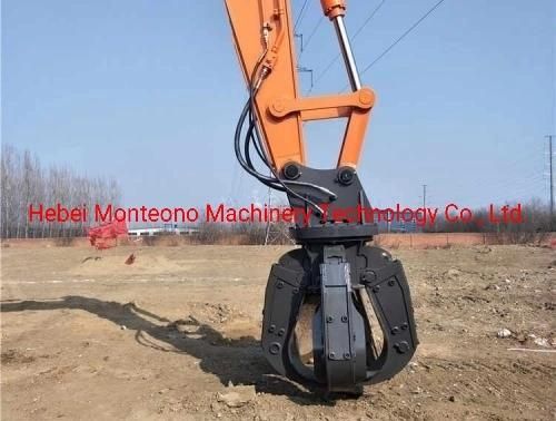 Rotatable Non-Rotating Four-Lobe Five-Lobe Excavator Hydraulic Grab Hydraulic Grapple