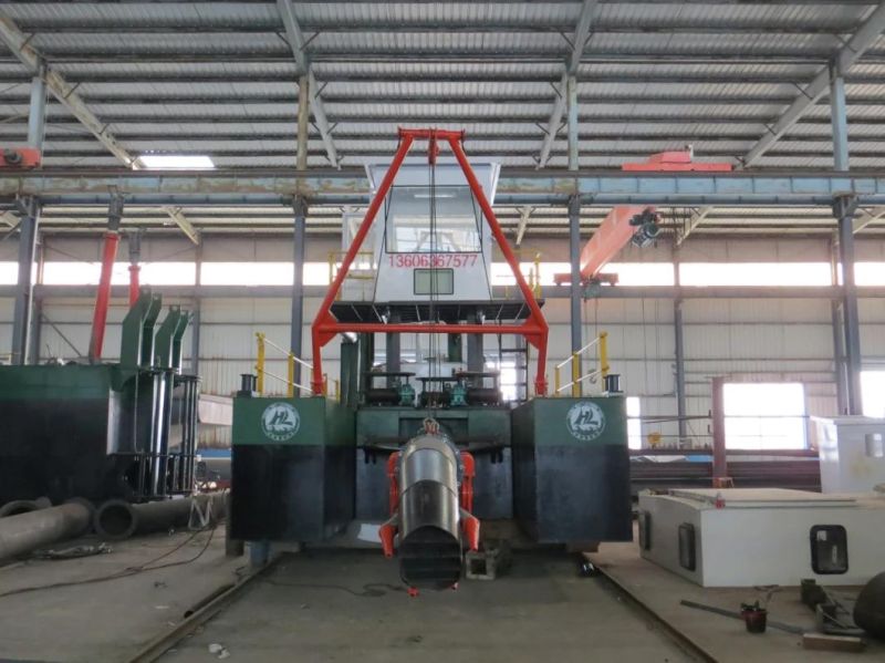 Jet Suction Dredger with Long Discharge Distance Pumping Sand