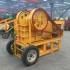 Mobile Type PE150*250 Jaw Crusher with Diesel Engine Crusher for Gold Mining