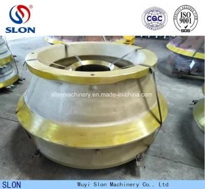 Manganese Casting Nordberg Sandvik Concave Cone Crusher Parts