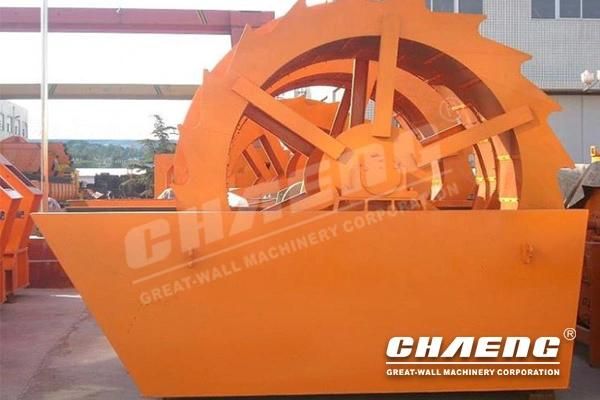Low Price Bucket Sand Washer / Wheel Bucket Sand Washer
