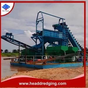 Gold Mining Equipment/Gold Mining Dredger/Bucket Chain Dredger