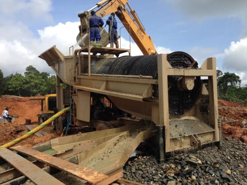 Keda Placer Gold Mining Equipment Placer Gold Trommel